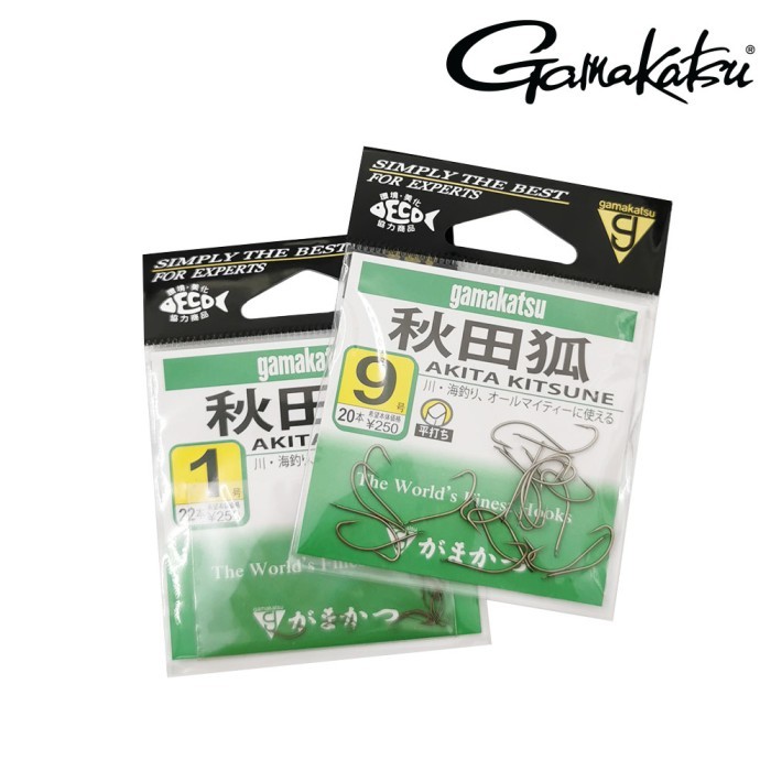 AJR99 PANCING GAMAKATSU AKITA KITSUNE 12002 MATA KAIL KUAT MADE IN JAPAN