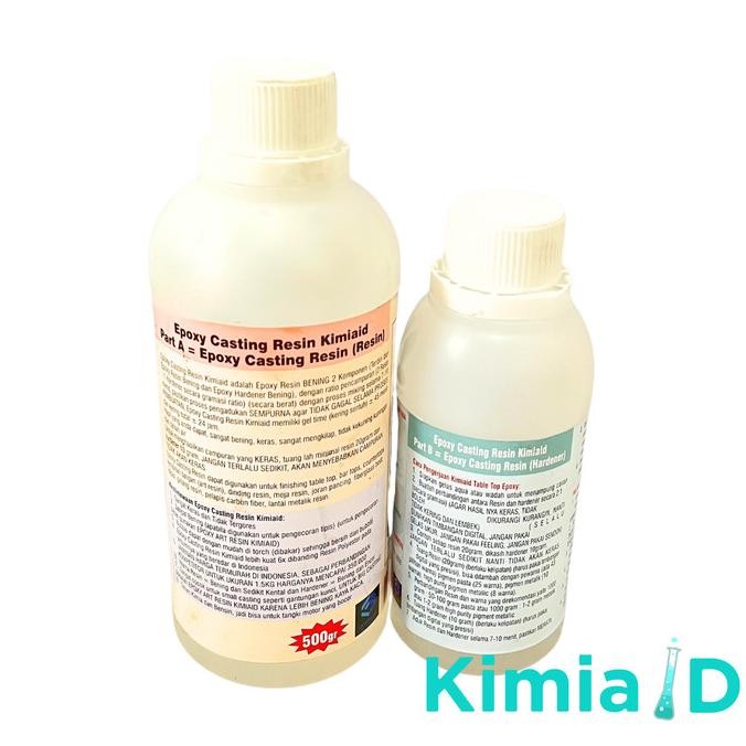 

Promo Casting Resin - 750 Gr Epoxy Resin Bening - Kerajinan Tangan COD