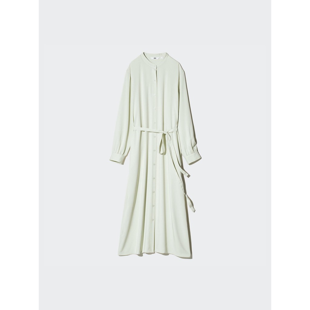 Uniqlo Gaun Kemeja Rayon