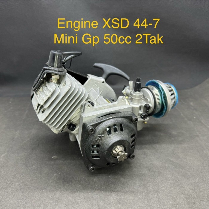 PRY88 ENGINE / MESIN XSD 44-7 MINI GP 50CC 2TAK