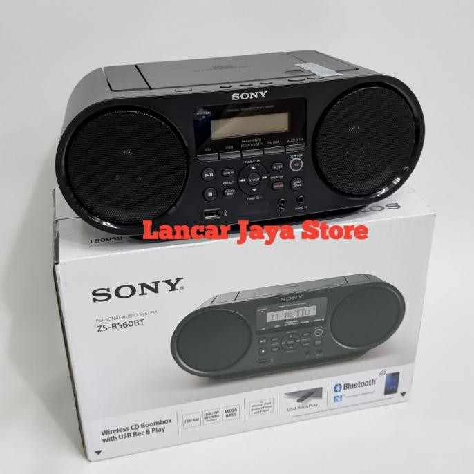 Sale Sony Zs-Rs60Bt Bluetooth & Portable Cd Boombox Original Sony Cd Player