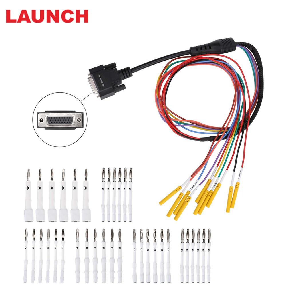 Launch Cable Read and write ECUs on Bench Mode work with Launch GIII X-Prog 3 WK654