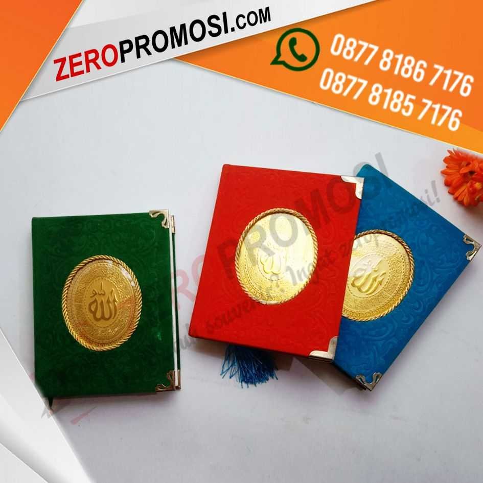

Produksi Souvenir Buku Yasin dan Tahlil Lapis beludru Hard Cover Plus