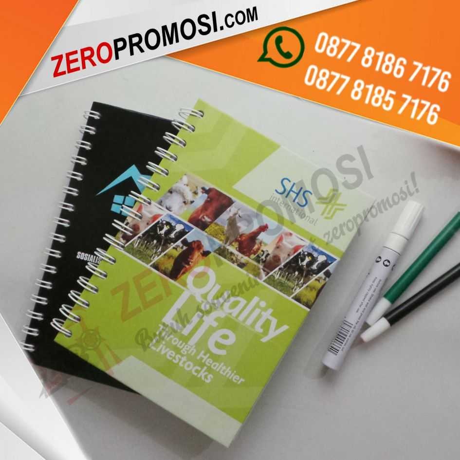 

Souvenir Memo Buku Agenda Hard Cover Custom Ukuran A5 Murah