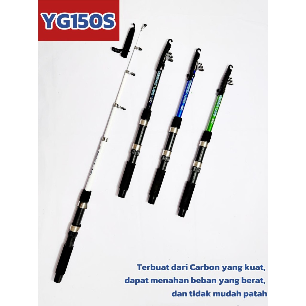 Merek terkenal Phoenix Land Joran Antena Murah Best Seller Joran pancing Carbon Joran Pancing