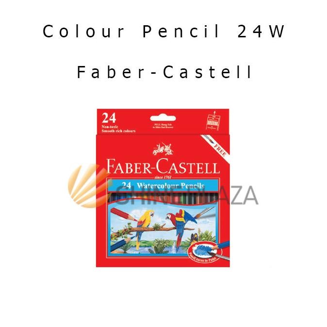 

Sale Pensil Warna Faber Castell - 24 Water Colour