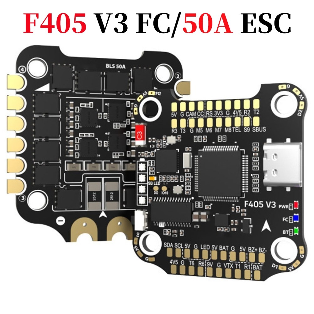 SpeedyBee F405 Stack-F405 V3 FC/50A ESC BLHELIS 4-in-1 ESC