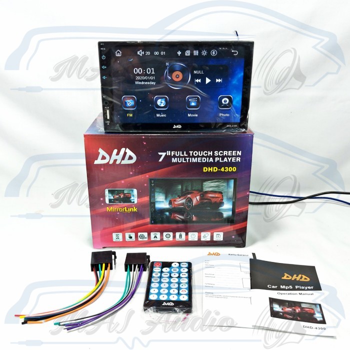 Head Unit Double Din Mp5 DHD-4300