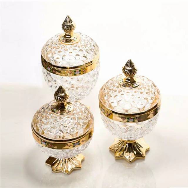 Toples Kaca Mewah Premium Set