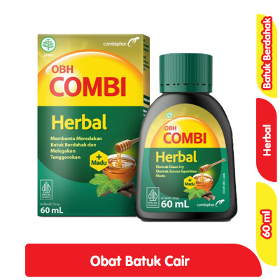 OBH Combi Herbal Obat Batuk Berdahak 60 ml