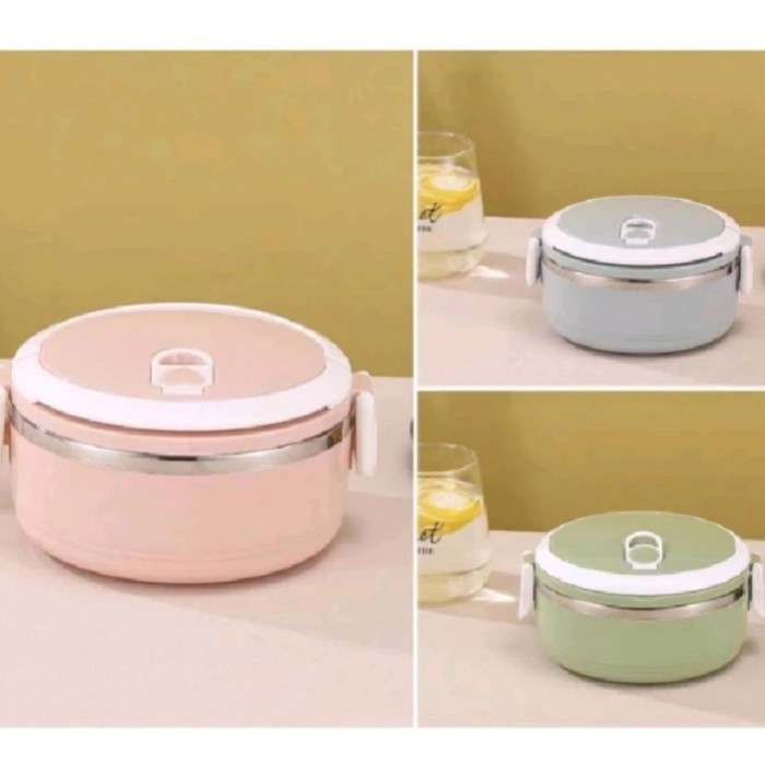 Rantang Stainless 3 Susun Tahan Panas