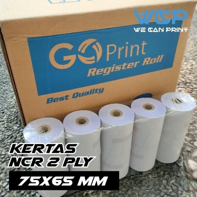 

Sale Kertas Struk Kasir 75X65 Ncr 2 Ply Thermal Struk Ncr 75 X 65 (10 Roll)
