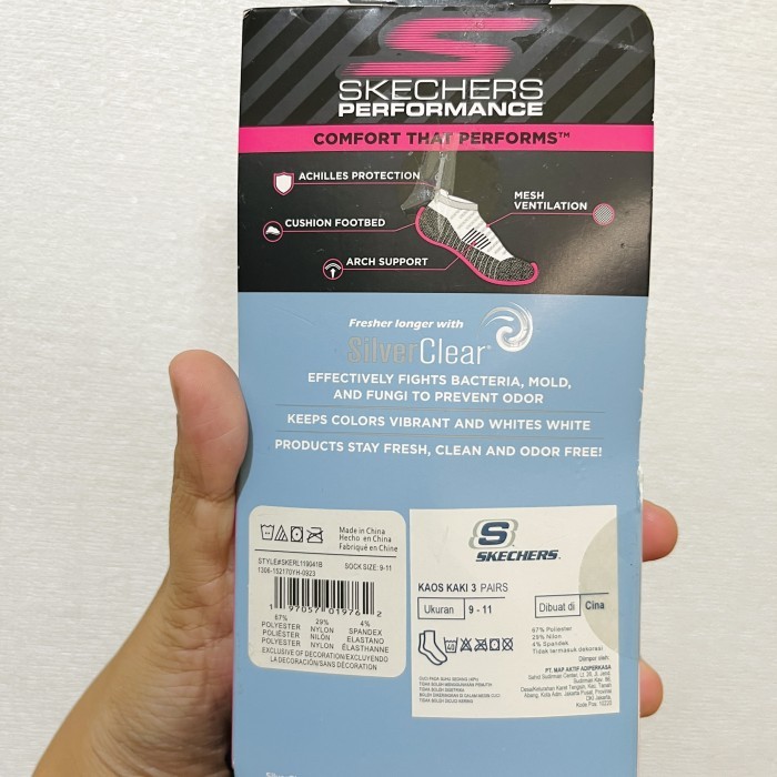 Original Sale Diskon 70% Kaos Kaki Skechers Women Wanita Liner Socks Low Cut
