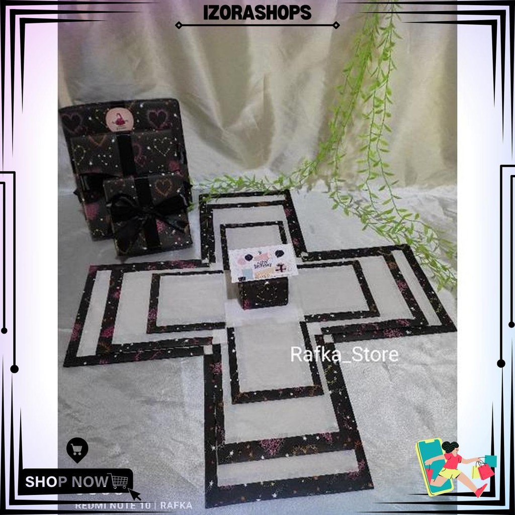 

Snack Box Surprise Tanpa Jajan 3 Layer / Kado Ultah / Hadiah Ultah / Hampers / Kado Murah D Best Seller