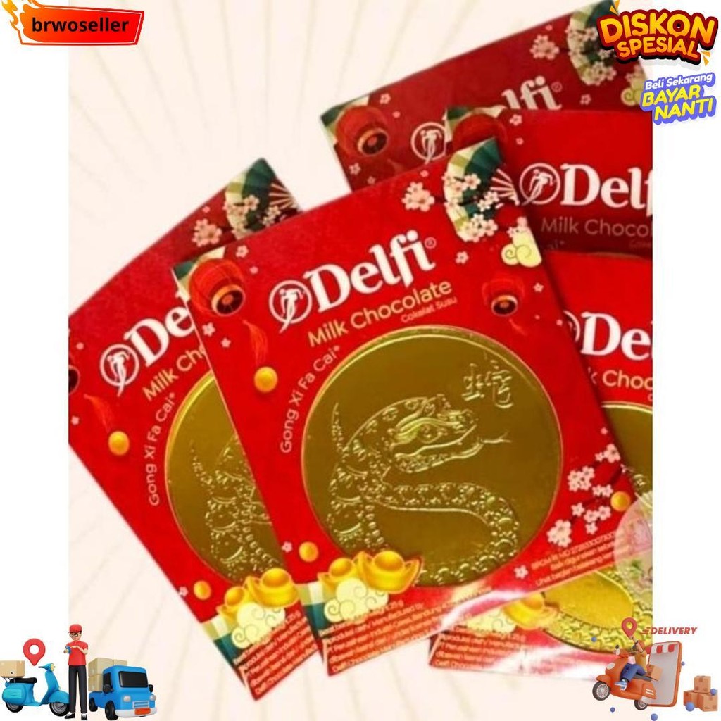 

Hampers Imlek Coklat Delfi Imlek 25Gr X10Pcs Motif Terbaru Parcel Cny Kado Gift Set D Terlaris