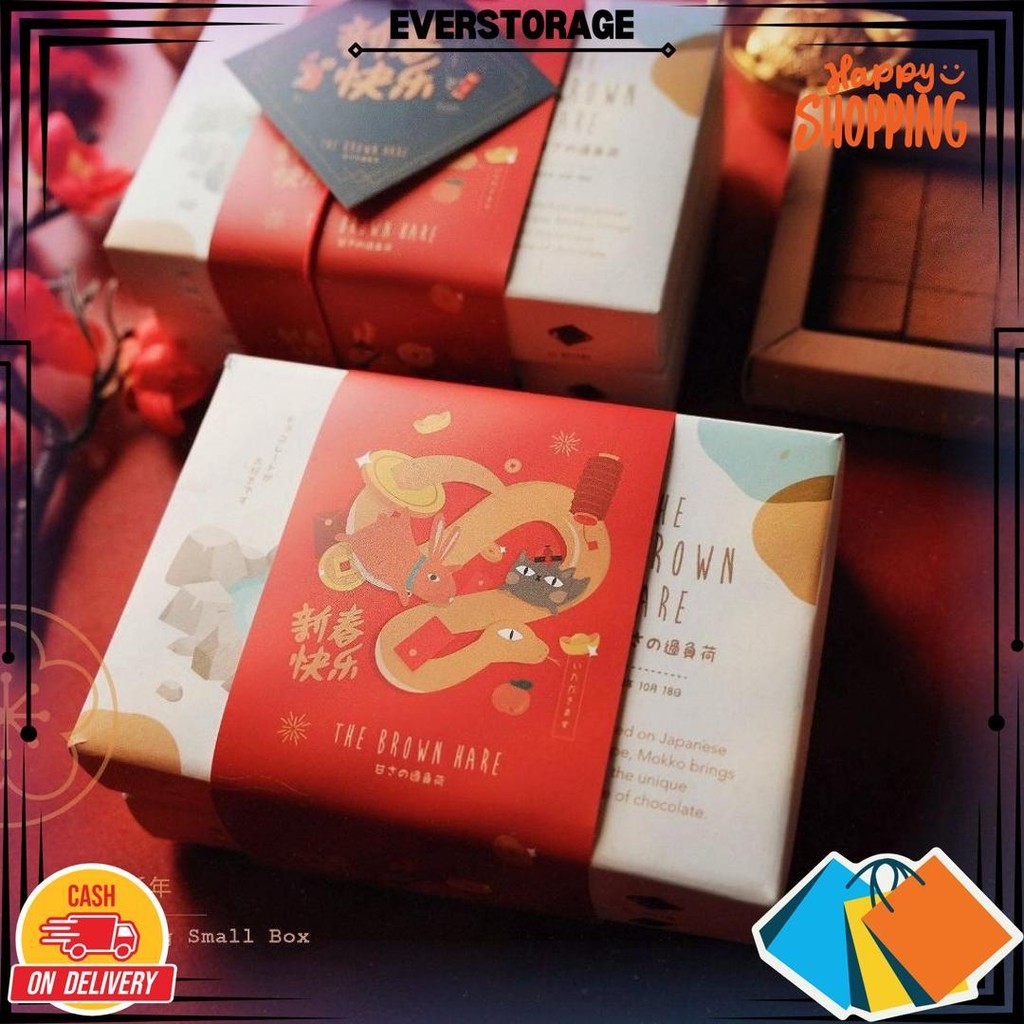 

Cny Bundling Small Box Chocolate Hampers Imlek Nama Chocolate The Brown Hare D Gratis Ongkir