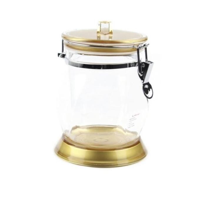 [BARU] ACE HARDWARE KRISHOME TOPLES KACA KEDAP UDARA TEMPAT KUE LEBARAN 13 X 13 X 19,5 CM