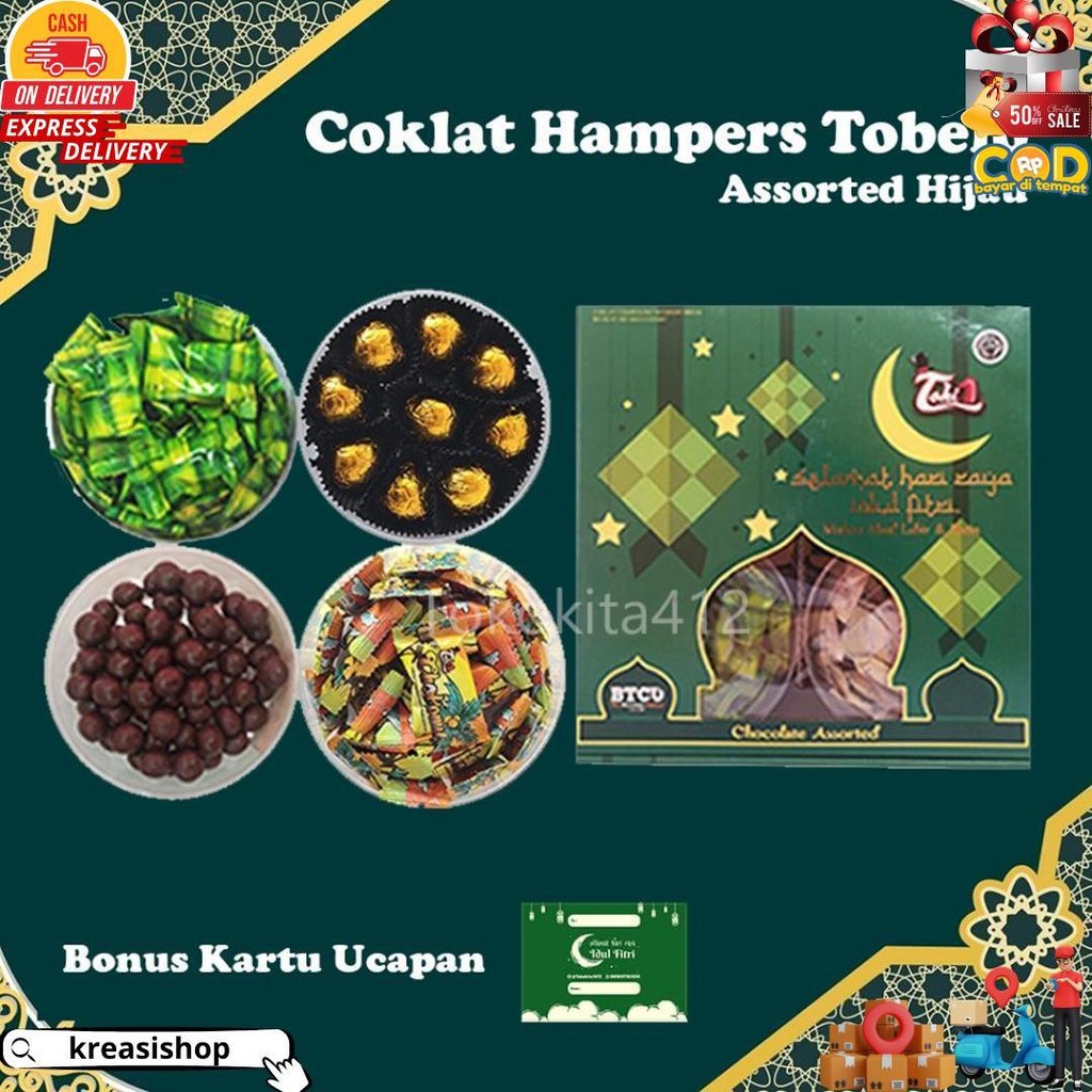

Hampers Lebaran Coklat Tobelo Toki Chocolate Assorted D Sale
