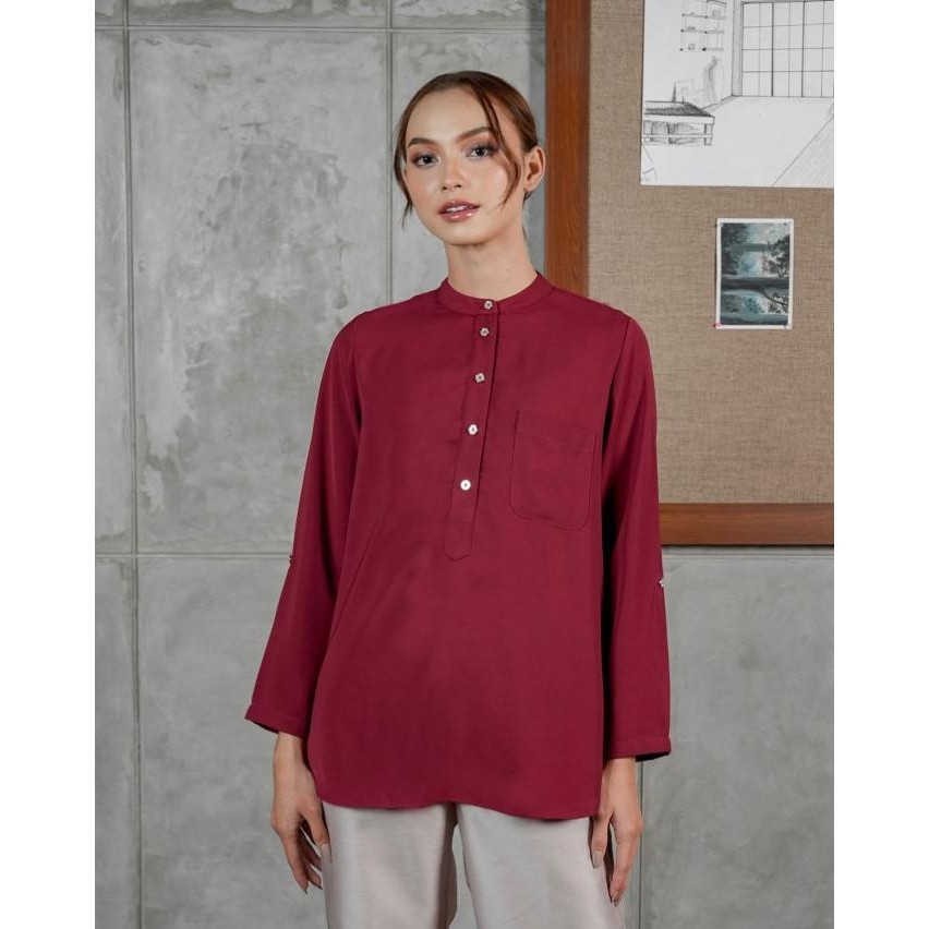 Grosir Geulis.Id Hareena Blouse (4 Warna) Top