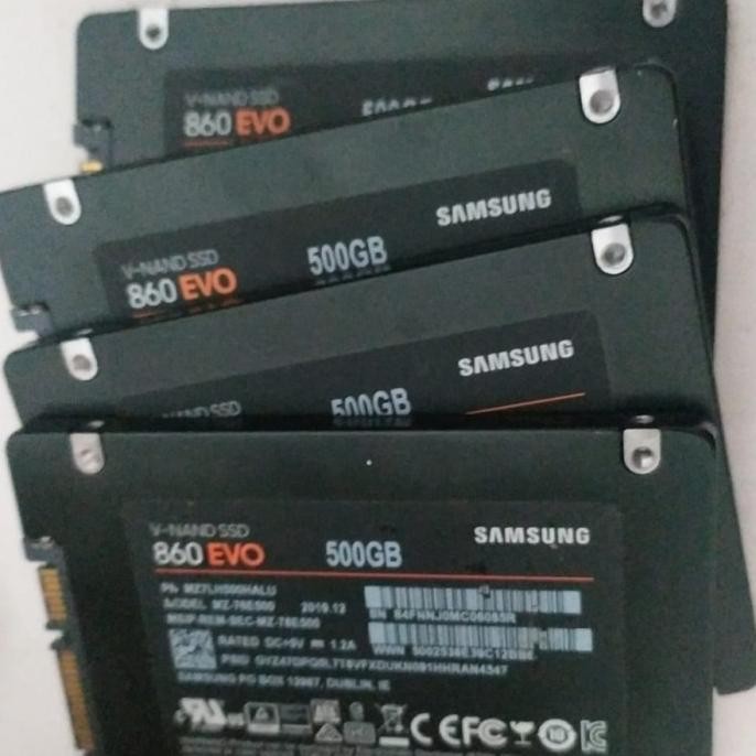 SSD SAMSUNG 860 EVO 500GB SATA BEKAS GOOD CONDITION