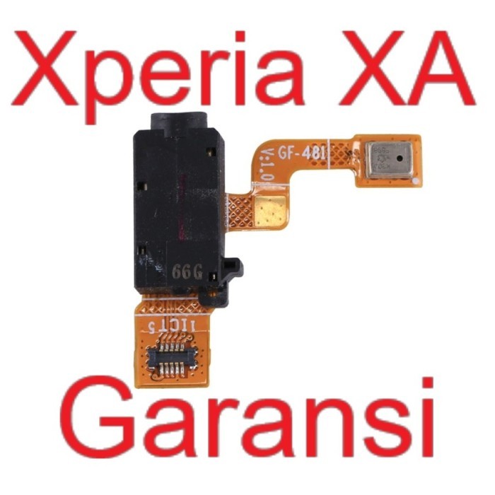 ORIGINAL FLEXIBEL JACK AUDIO - MIC ATAS - SONY XPERIA XA - F3116