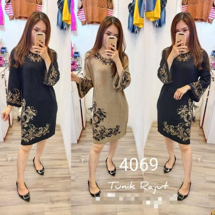 Grosir Tunik Rajut Tunik Import Dress Rajut