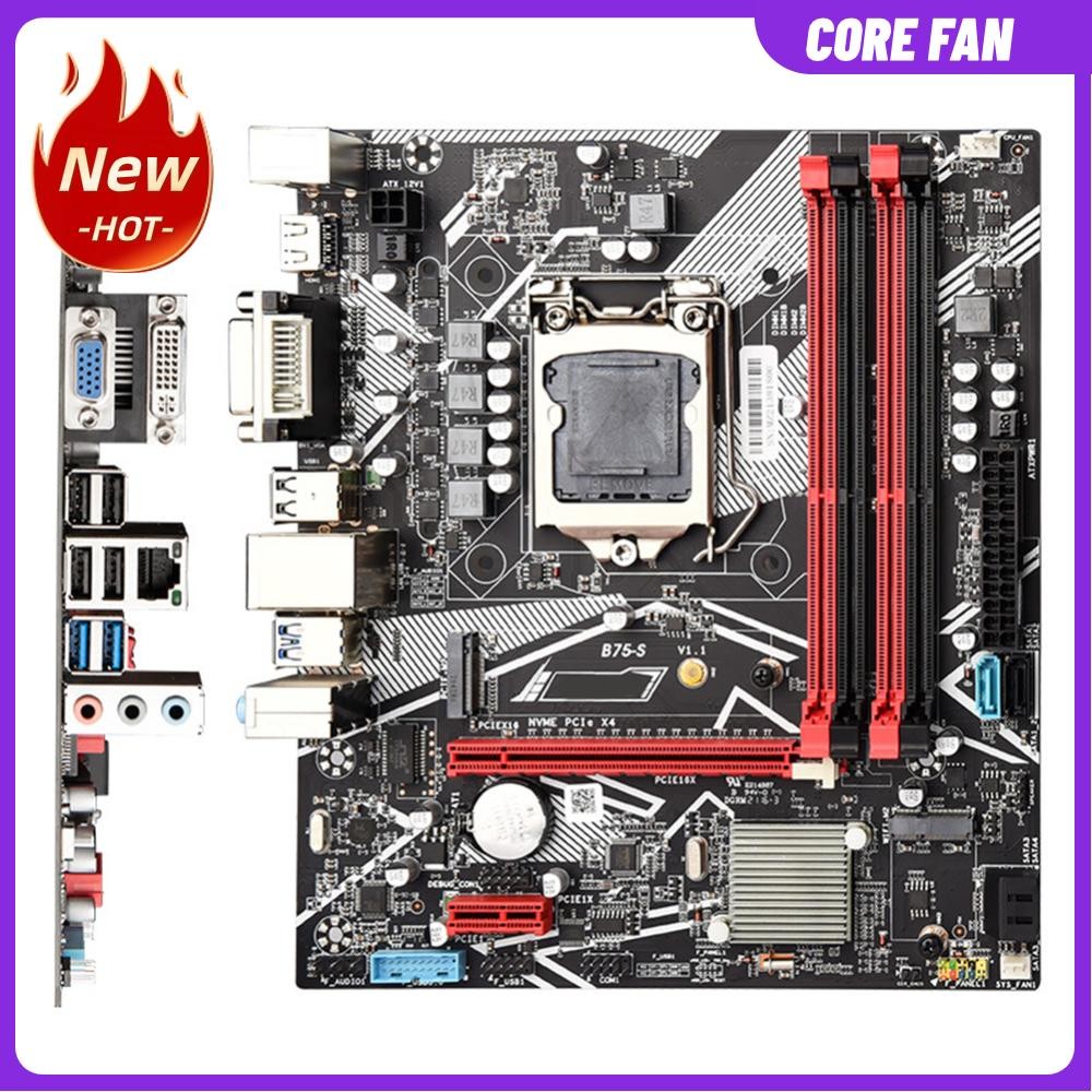 B75-S MainBoard ATX4 PC DDR3 Memory 32GB Desktops MainBoard