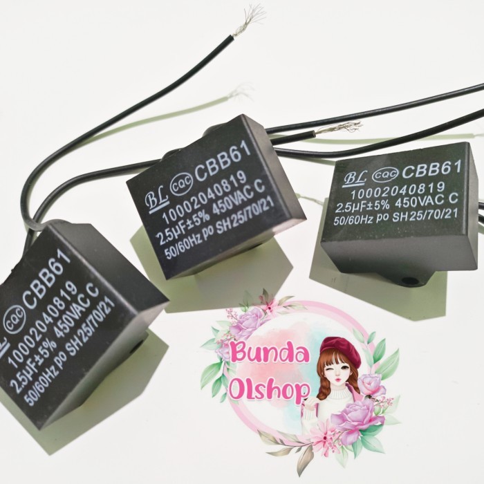 ```````] capasitor 2,5 uf Kabel Kapasitor 2.5 uf