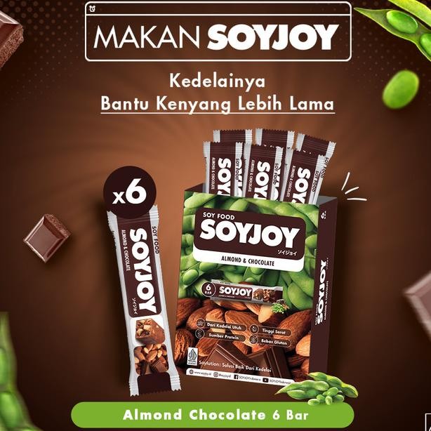 

Oyjoy Na Bar Edelai Almond Chocolate Bo Ii 6 Bar