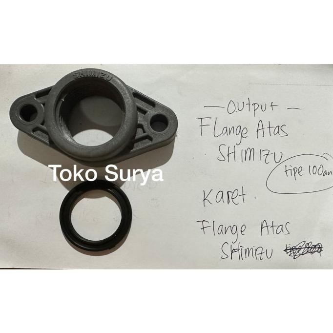 Promo SPARE PART SHIMIZU - FLANGE OUT KARET ORING POMPA SHIMIZU 130 BIT SPARE PART SHIMIZU PS 128 BI