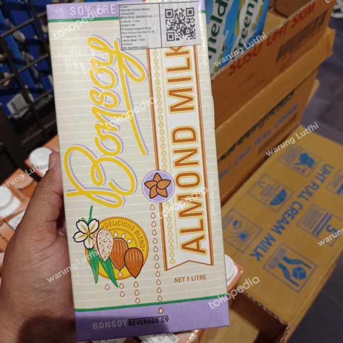 

Bonsoy Almond Milk 1ltr