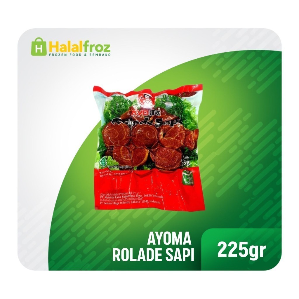 

Rolade Sapi Ayoma 225 gramGosend Ready, Paling murah, Terlaris