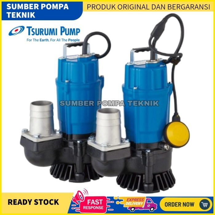 Pompa Celup Air Kitor Tsurumi Hs3.75Sl-52 Submersible Pump 3Inch