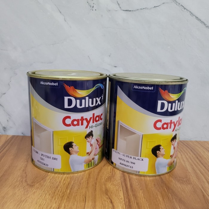 &<&<&<&] Dulux catylac hi gloss cat besi kayu putih/super black