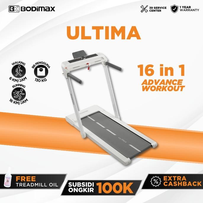 BODIMAX RUNNING PAD ULTIMA - TREADMILL DIGITAL BODIMAX ORIGINAL DAN TERPERCAYA