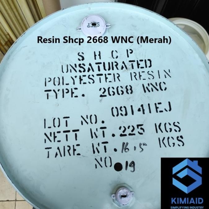 RESIN SHCP 2668 WNC 1 DRUM - RESIN MERAH 1 DRUM - RESIN SHCP 1 DRUM ORIGINAL DAN TERPERCAYA