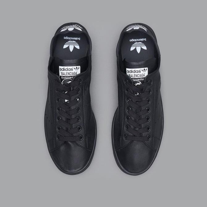 Adidas X Balenciaga Stan Smith Shoes Black Hp6780 Authentic Marcospardal26