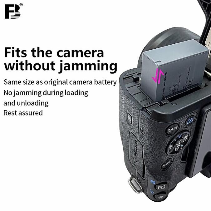 Murah Fb Baterai For Canon Lp E12 Eos M50 M100 100D Sx70 Hs M10 M2 Kiss X7