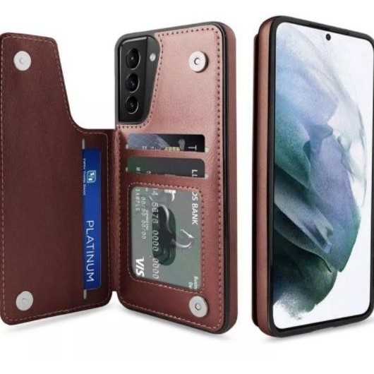 FLIP CASE SAMSUNG S22 S22+ S22 PLUS S22 ULTRA WALLET CASE WITH CARD