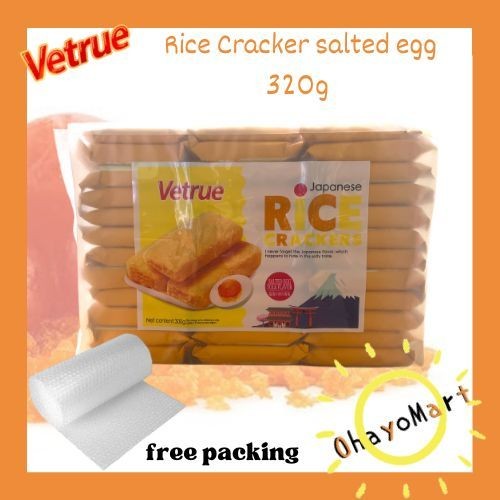 

Vetrue Japanee Rice Craer Ed Egg Yol Flavor Vetrue Ue Bera Raa Telur Ain 300G