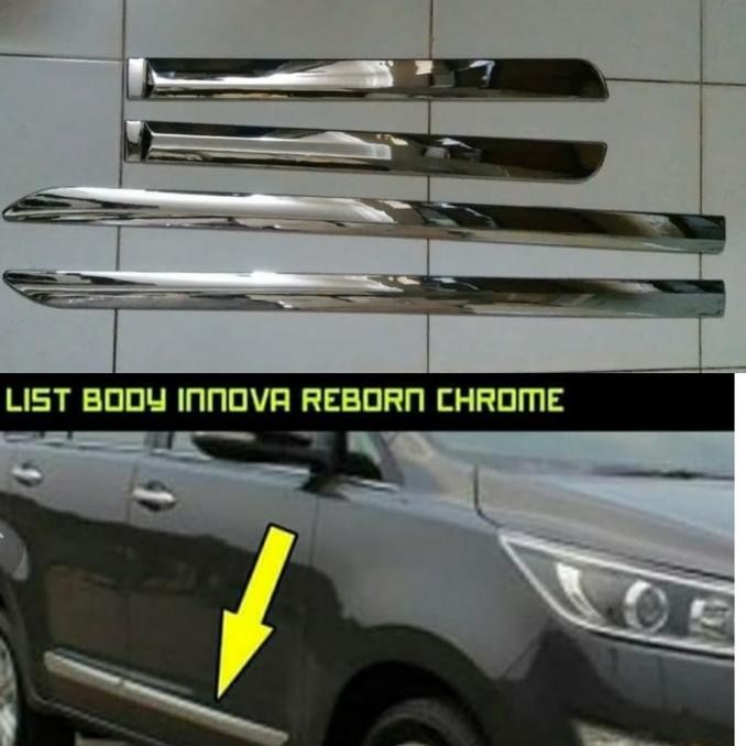 List body chrome TOYOTA INNOVA REBORN