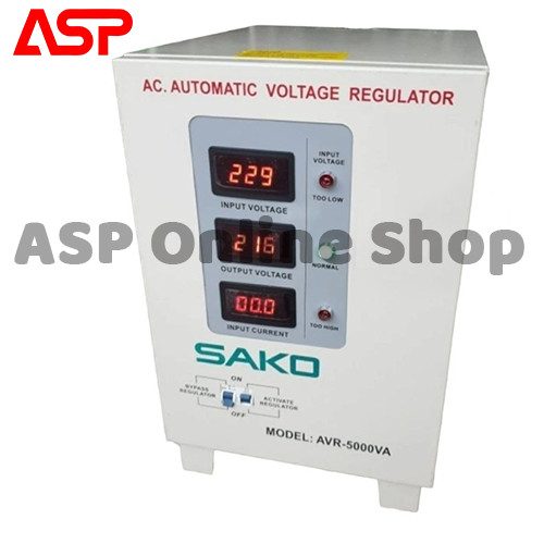 SAKO AVR-5000VA Stabilizer 5000 Watt AVR 5000 VA