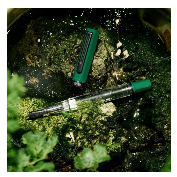 

Twsbi Eco Irish Green With Oynx Fountain Pen