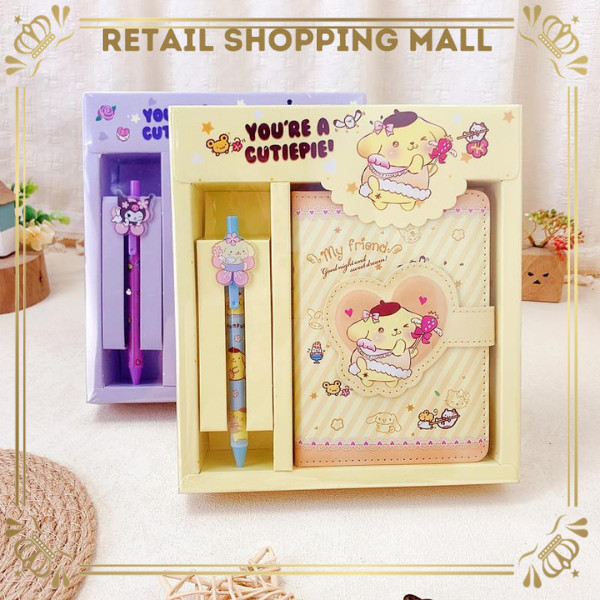 

Rsm Stationery Set 2 In 1 Karakter Kartun Paket Alat Tulis Anak