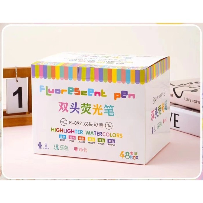 

Highlither Warna (1 Pack = 6Pcs / 6 Warma) Dengan Motif Labubu