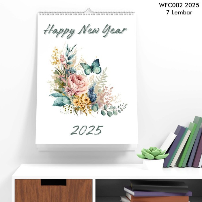 

Alender Dinding Tahun 2025 Kalender A3 Flower Aesthetic Kalender Terbaru 7 Lembar