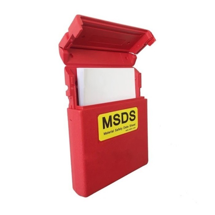 

Msds Document Box Chemical Organizer