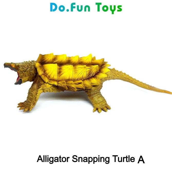 Alligator Snapping Turtle Animal Figure / Miniatur Kura-Kura Aligator