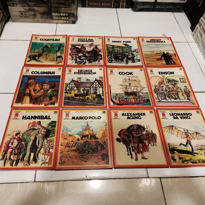 

SERI PUSTAKA DASAR SERI BIOGRAFI SET 12 BUKU TAMAT