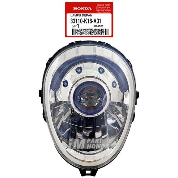 33110-K16-A01 Reflektor Lampu Depan Scoopy Fi K16 2012 - 2016 Ring 14